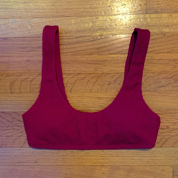 Scrunch Scoop Bikini Top - Picture 1 of 3